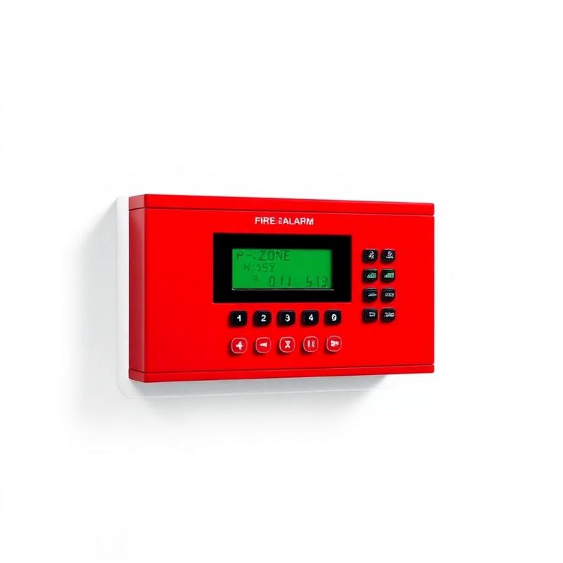 8-Zone Fire Alarm Control Panel