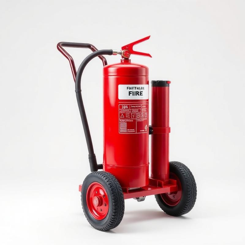 50KG Mobile Dry Powder Fire Extinguisher