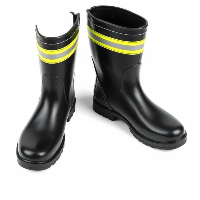 Firefighter Rubber Safety Boots